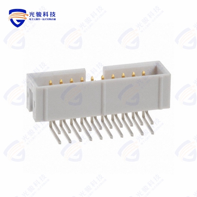 AWHW 20A-0202-T《CONN HEADER R/A 20POS 2.54MM》