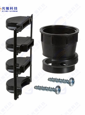 206512-5《CONN BACKSHELL W/CLAMP SZ 23 BLK》