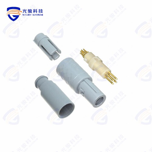 S21M07-P04MJG0-527S《CONN PLUG MALE 4P GOLD SLDR CUP》