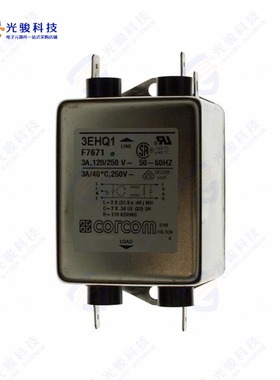 3EHQ1《LINE FILTER 250VAC 3A CHASS MNT》