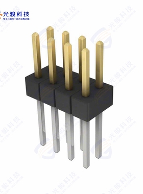 PBC04DACN《CONN HEADER VERT 8POS 2.54MM》