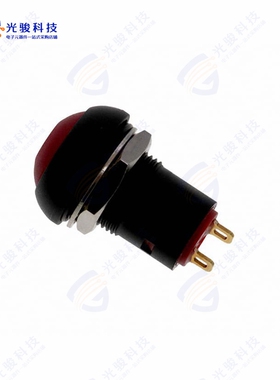 RP8200B2M1CEBLKREDNIL 《SWITCH PUSH SPST 0.1A 24V》