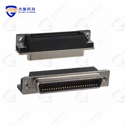 5553813-3《CONN RCPT 50POS R/A SOLDER》
