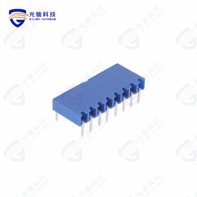 89882-408LF《CONN RCPT 8POS 0.1 TIN PCB R/A》