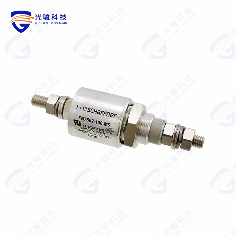 FN7562-100-M8《CAP FEEDTHRU 0.47UF 650V AXIAL》