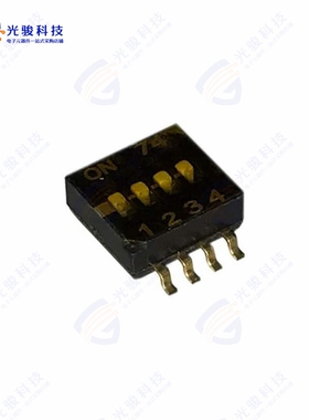 218-4LPSTR 《SWITCH SLIDE DIP SPST 25MA 24V》