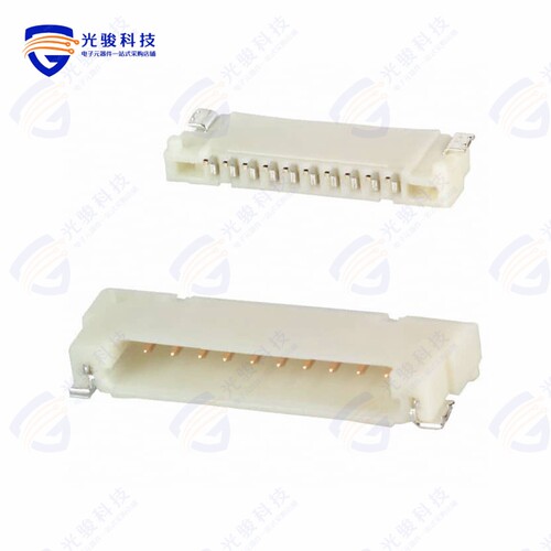 DF14-10P-1.25H(54)《CONN HEADER SMD R/A 10POS 1.25MM》