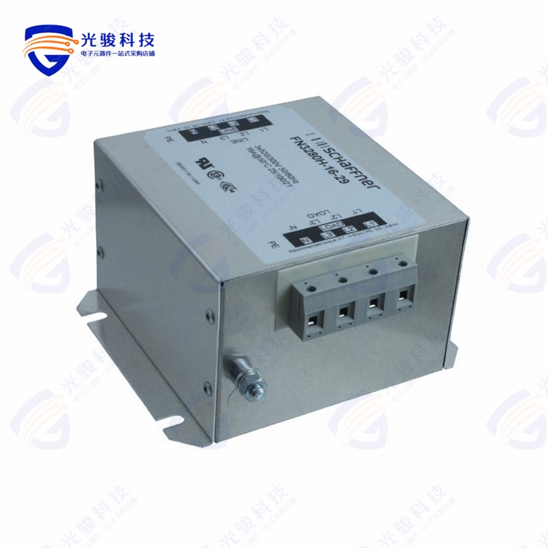 FN3280H-16-29《LINE FILTER 480VAC 16A CHASS MNT》