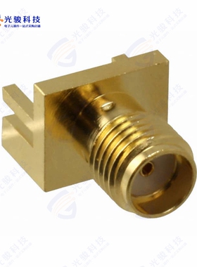 132414《CONN SMA RCPT STR 50OHM EDGE MNT》