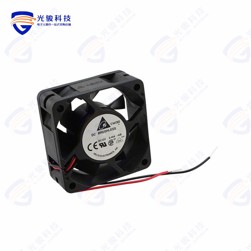 AFB0612EH-AB《FAN AXIAL 60X25.4MM 12VDC WIRE》
