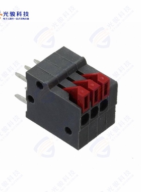 32.4453《PUSHIN PCB TERM 3P 2.54MM 6A GRY》