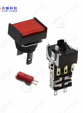 A165L-JRM-T1-2 《SWITCH PUSHBUTTON DPDT 5A 125V》