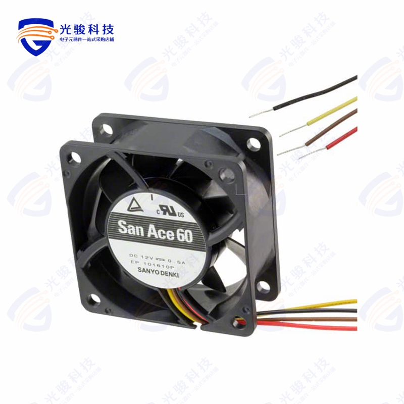 9G0612P4H0011《FAN 60X25MM 12VDC RBLS TACH,PWM》