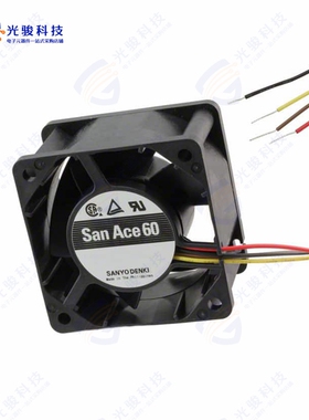 9GA0612P1K601《FAN 60X38MM 12VDC RBLS TACH,PWM》