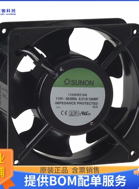 AC风扇SP101A-1123HST.GN【FAN AXIAL 120X38MM 115VAC TERM】