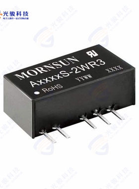 A1203S-2WR3《DC DC CONVERTER +/-3.3V 1W》