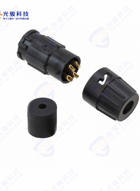 8382-4PG-3DC《CONN RCPT MALE 4P GOLD SLDR CUP》