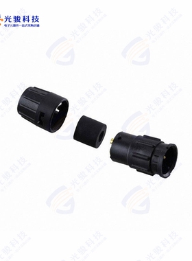 8382-3PG-311《CONN RCPT MALE 3P GOLD SLDR CUP》