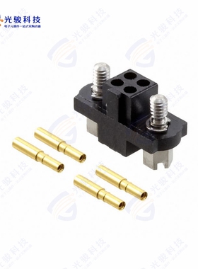 M80-4600405《CONN RCPT 4POS CRIMP 22AWG GOLD》