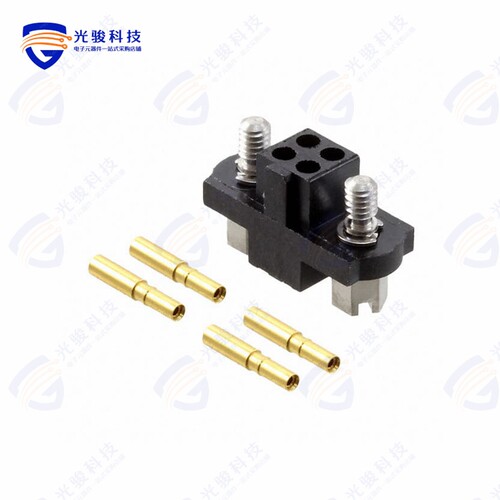 M80-4600405《CONN RCPT 4POS CRIMP 22AWG GOLD》