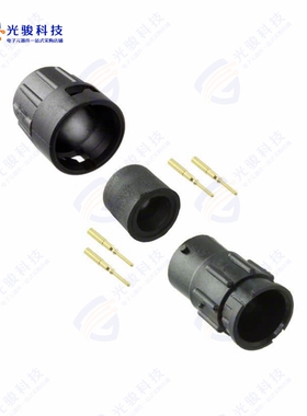 8280-4PG-315《CONN RCPT MALE 4POS GOLD CRIMP》