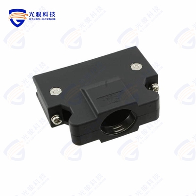 10350-52A0-008《CONN BACKSHELL 50POS 180DEG BLK》