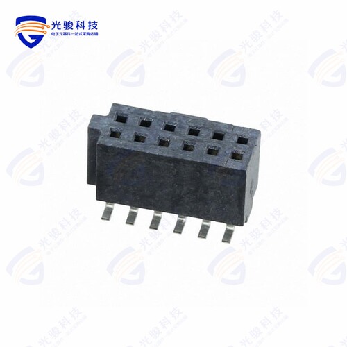 781201207《CONN RCPT 12POS 0.05 GOLD SMD》
