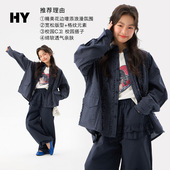 2026新款 春秋款 女童春装 上衣女孩中大童外套裤 童装 子套装 儿童衬衫