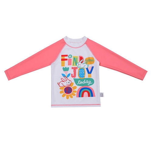 女童泳衣可爱长袖长裤分体泳衣  中大童女孩防晒长袖儿童泳装批发