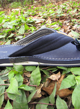 清仓凉拖鞋夹趾人字拖大码沙滩鞋47 48 49大码蓝色布带凉拖