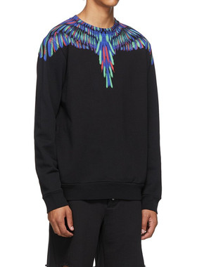 MARCELO BURLON（马塞洛布隆）男士翅膀印花卫衣CMBA009