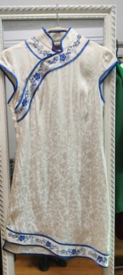 收藏级别桑蚕丝复古改良旗袍衣长88.胸围85腰围71建议80 100斤