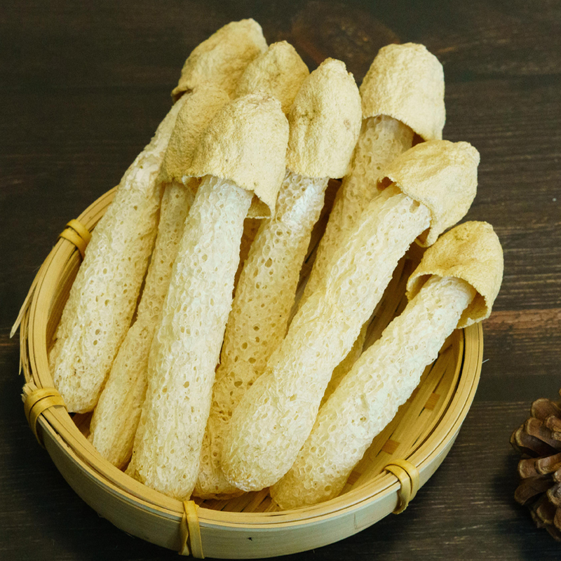 无硫熏棘托竹荪不开伞