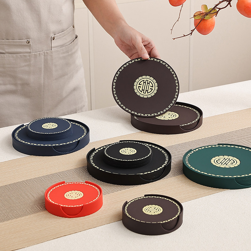 餐垫新中式餐厅茶杯垫高级感壶垫花瓶防滑垫喜庆隔热垫防烫餐盘垫,餐饮具,餐垫,淘宝优惠券,粉丝福利购,淘宝优惠卷