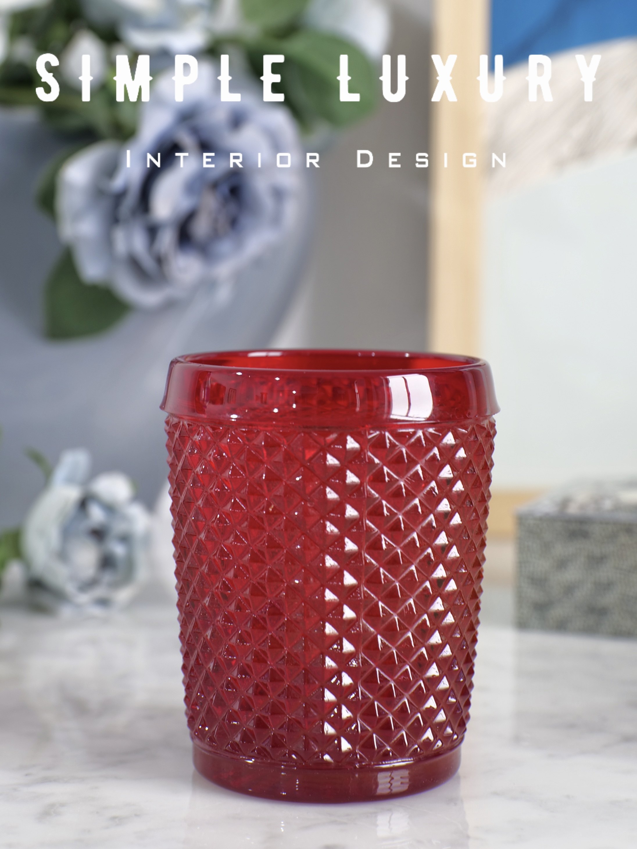 【简单的奢华】现货 葡萄牙 vista alegre 小红书水晶玻璃果汁杯