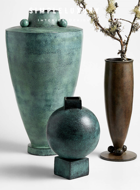 Jeremiah Brent Giaco 设计师合作限定几何立方体 雕塑感摆件花瓶