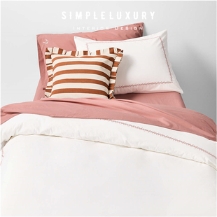 Louise Roe 创始人设计限定 有机棉刺绣 女童房 床单枕套装饰抱枕