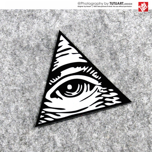 tutu圖圖eye上帝之眼反光贴纸