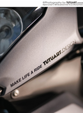 TUTU圖圖車貼 S1000XR车贴灯眉贴 S1000RR个性文字贴细节装饰贴花