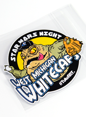 TUTU圖圖車貼 STARWARS星战贴纸 趣味油箱盖贴纸 安全装饰反光贴