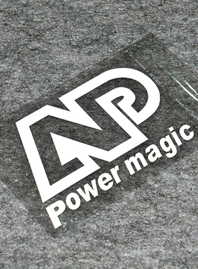 TUTU圖圖車貼 APOWER车尾装饰贴 JDM反光贴纸 车身油箱盖个性贴花