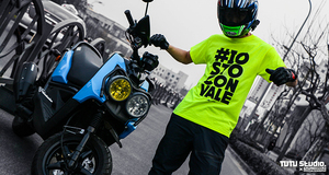 TUTU圖圖車貼 TCC 46罗西#IOSTOCONVALE短袖 摩托车荧光骑行T恤