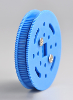 同步带轮套装 MXL方孔齿轮96T/64T 塑料电机齿轮 玩具diy 皮带轮