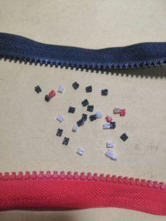 塑料拉链修补缺齿掉牙修复齿粒服装树脂拉链补齿补缺 掉牙修复套