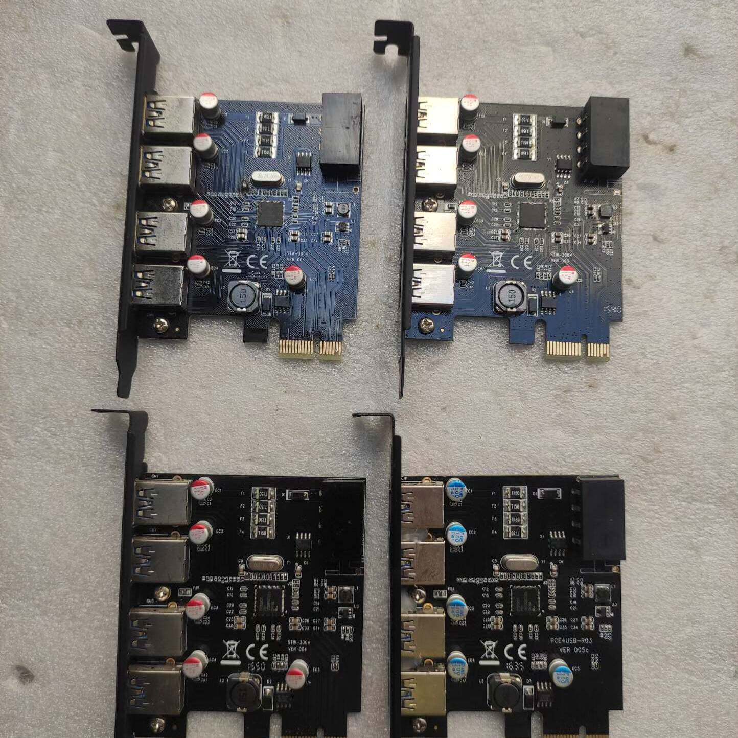 议价STW PCI-E转usb3.0扩展卡四口高速台式机USB3