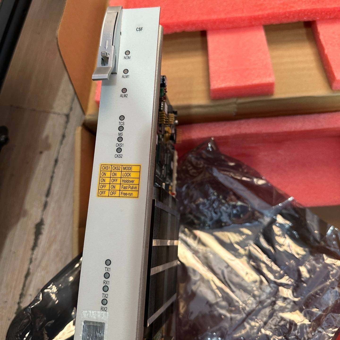 议价中兴传输S385的交叉板CSF+128P，成色99新，