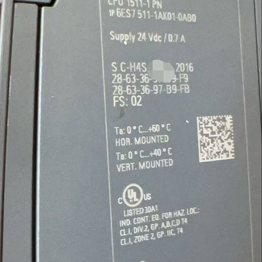 议价西门子S7-1500 CPU 1511-1PN,型号6ES7