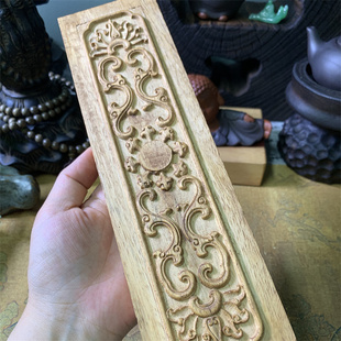 侘寂风黄花梨小型干泡台茶盘手工制作的民宿风古韵原木壶承底座