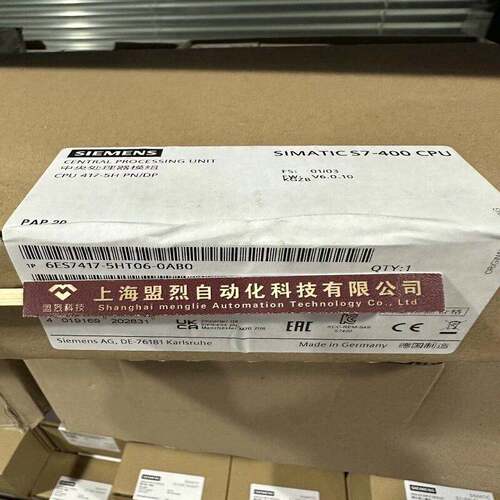 【议价】6ES7417-5HT06-0AB0西门子CPU417-5H PN/DP模块6ES74175H