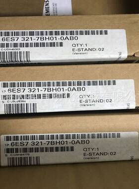 【议价】6ES7321-7BH01-0AB0西门子S7-300数字模块SM321 6ES73217
